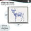 Cadre flottant Graceful Toile Deer-975624156-975624146