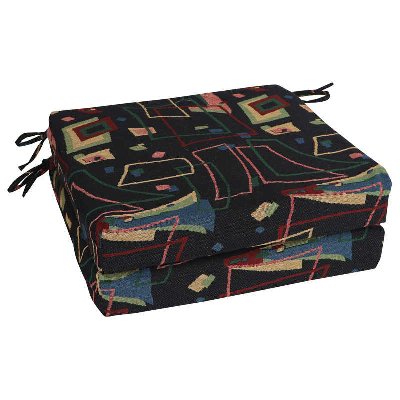 20-Inch By 19-Inch Tapestry Chair Cushions (Set Of 2)