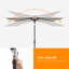 Doralia 120'' x 78'' Rectangular Tilt Market Umbrella-2039981167
