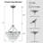 Deonta 4-Light Dimmable Crystal Tiered Chandelier-947853988