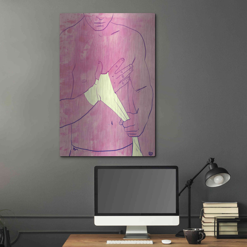 «Boxing 1» par Giuseppe Cristiano, H 36 po x l 24 po