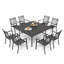 Ensemble repas extérieur pour 8 personnes