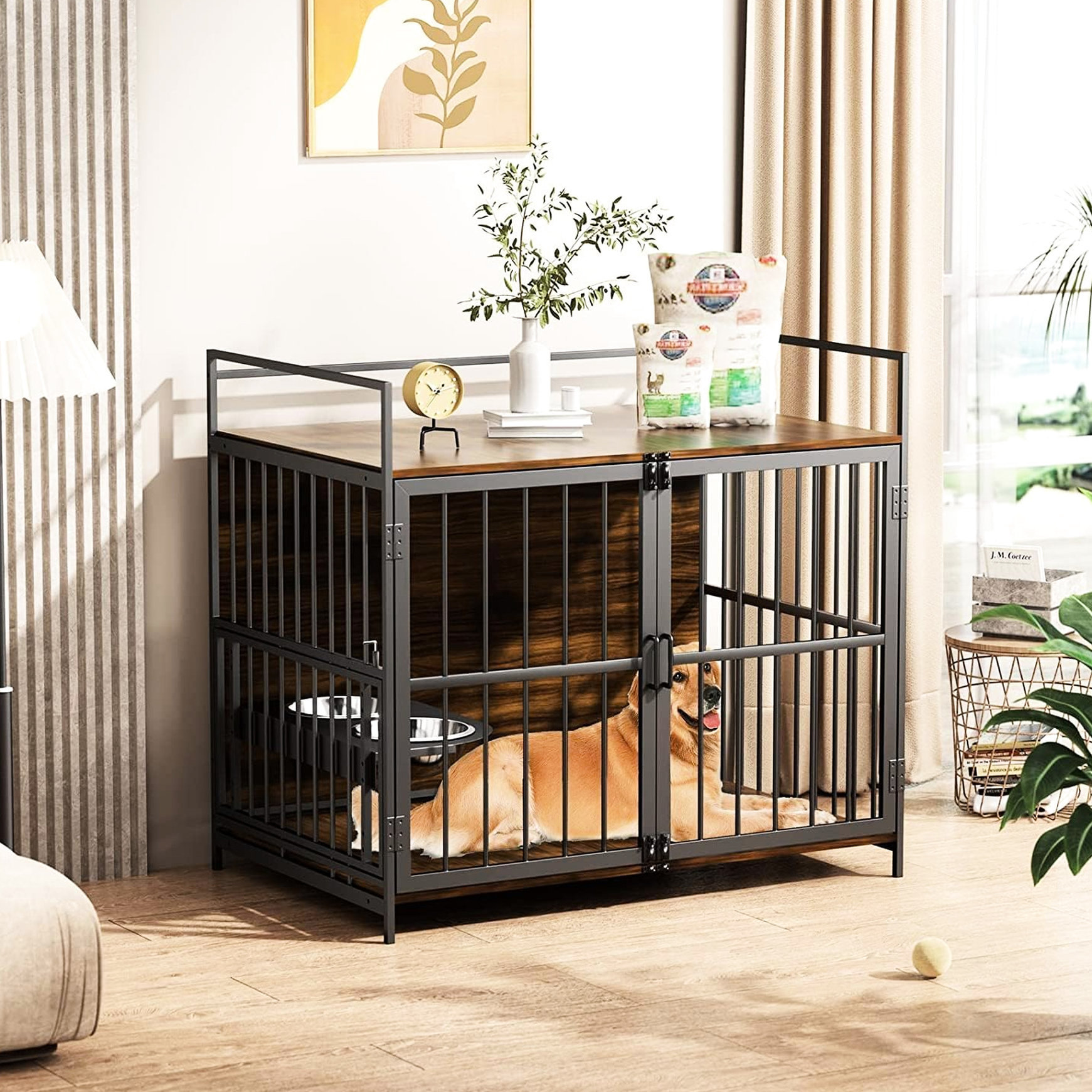 Photo inspiration: Gallery Detail: Tucker Murphy Pet 41 Indoor Dog Crate Heavy Duty Cage