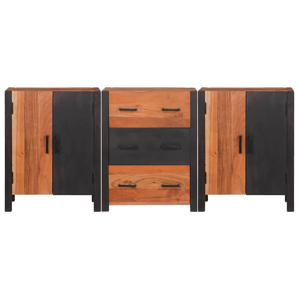 55cm Solid Wood Sideboard