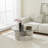 Round Glass Top Coffee Table