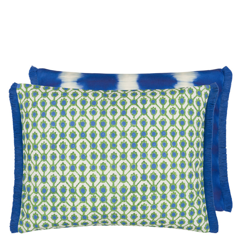 Jaal Emerald Outdoor Decorative Pillow