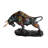 Nifao Resin Bull Statue- Multicolor Swirl Indoor/Outdoor Charging Bull Sculpture,Abstract Yellow,Blue,Red &Violet Design with Gold Horns on Glossy Black Base for Homes, Offices 14" x 4" x 9"H-14679755