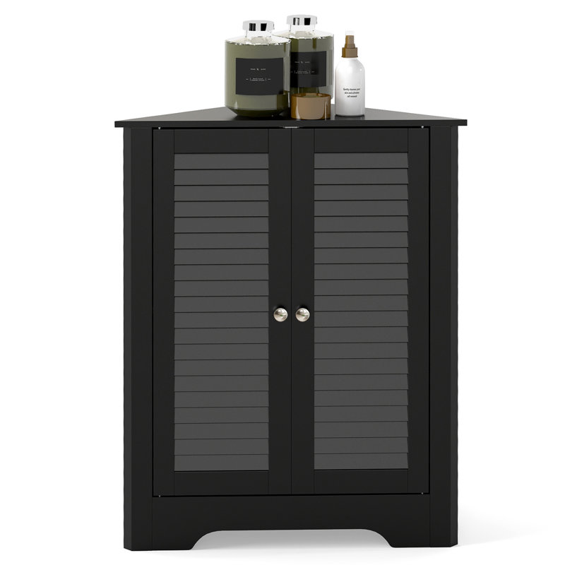 Bathroom Cabinet, Black