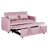 Collinward 53" W Murphy Sofa Bed Loveseat with Adjustable Tufted Back and USB Outlet-297002986-297002897