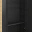 Farmhouse Hall Tree with Rattan Doors and 6 Hooks