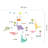 Animals Non-Wall Damaging Wall Decal