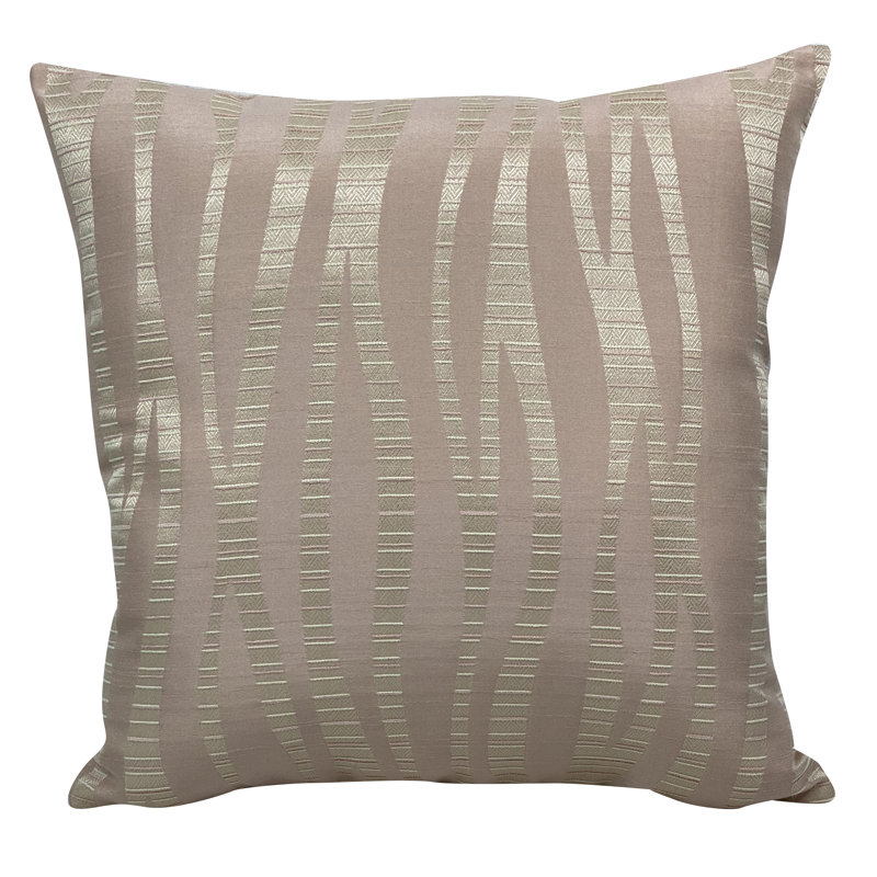Sellersville Striped Square Throw Pillow Cover