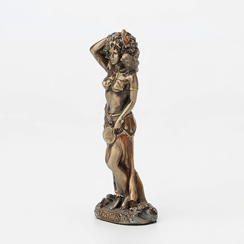 Beauté et mariage résine en résine peinte à la main bronze antique statue décoration intérieure