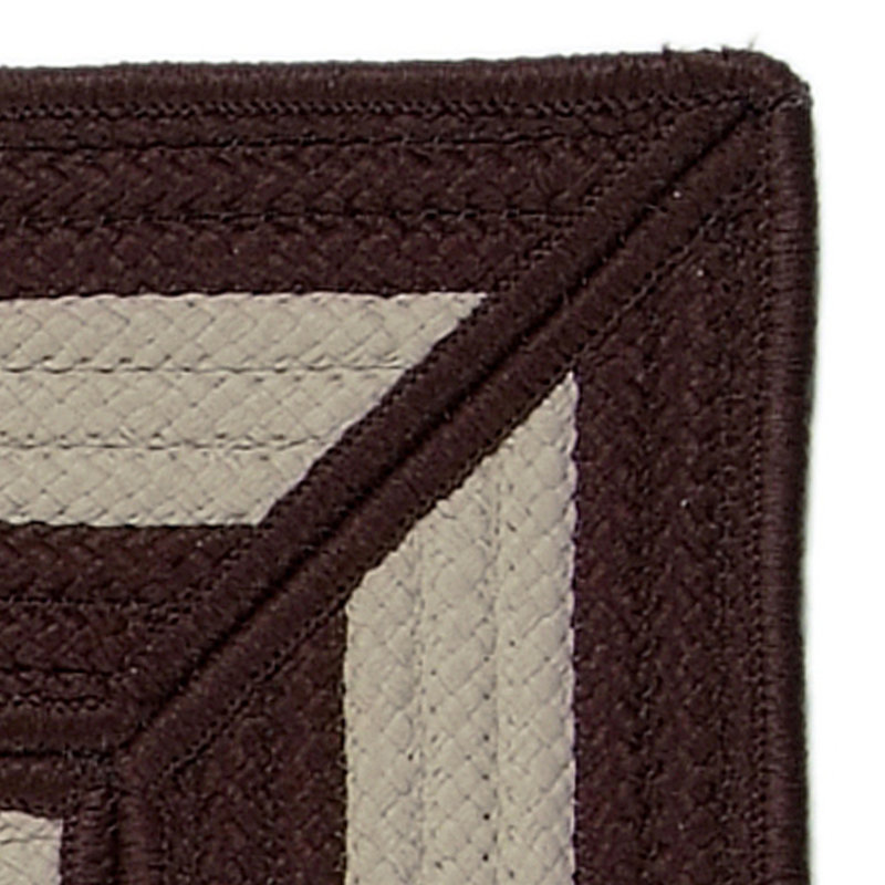Ryding Indoor / Outdoor Reversible Area Rug - Brown, Rectangle 8' x 10'