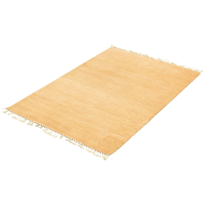 Tapis décoratif en laine noué à la main de conception unique en laine noué à la main de conception unique 4 pi 2 po x 6 pi 2 po Audreyfus