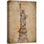 Statue rétro rétro de la liberté de New York sur toile-94537322