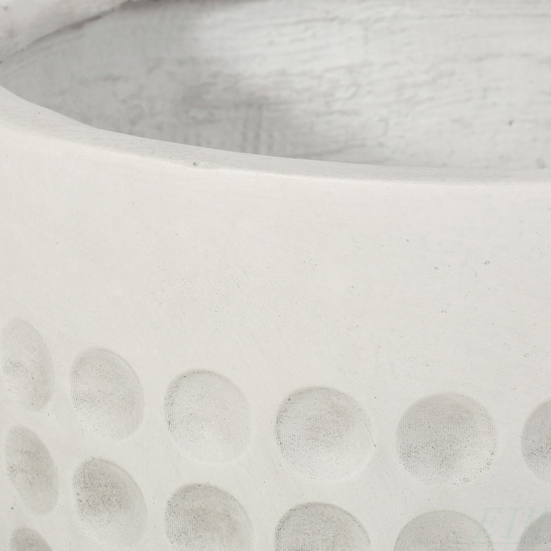 Mgo Planter, 13.08" H x 13.08" W x 13" D