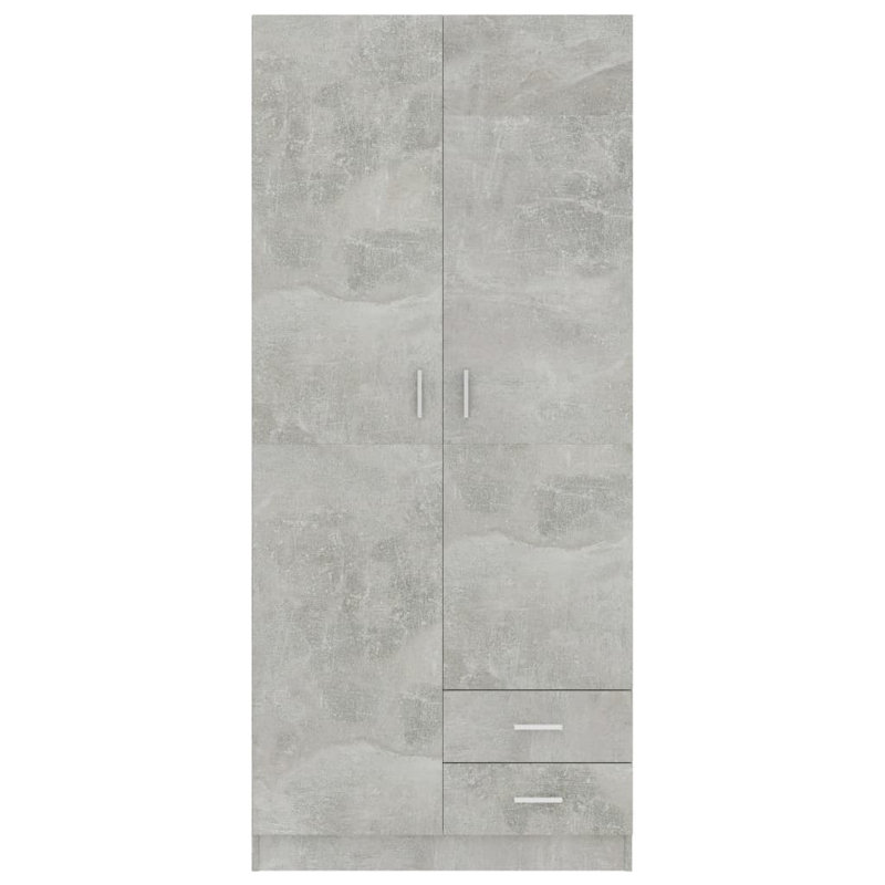 Benedetto 2 Door Manufactured Wood Wardrobe