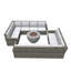 Ensemble de canapé modulaire 5 pièces avec coussins-97783022-97783021