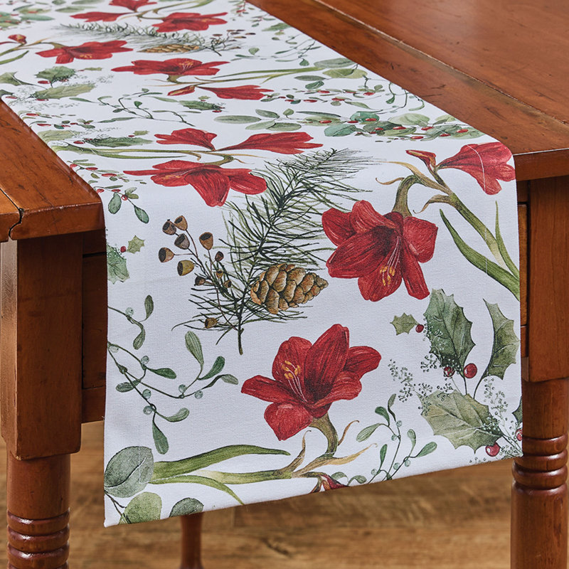 Chemin de table 13 "Celebrate The Season, L 54 po x l 13 po