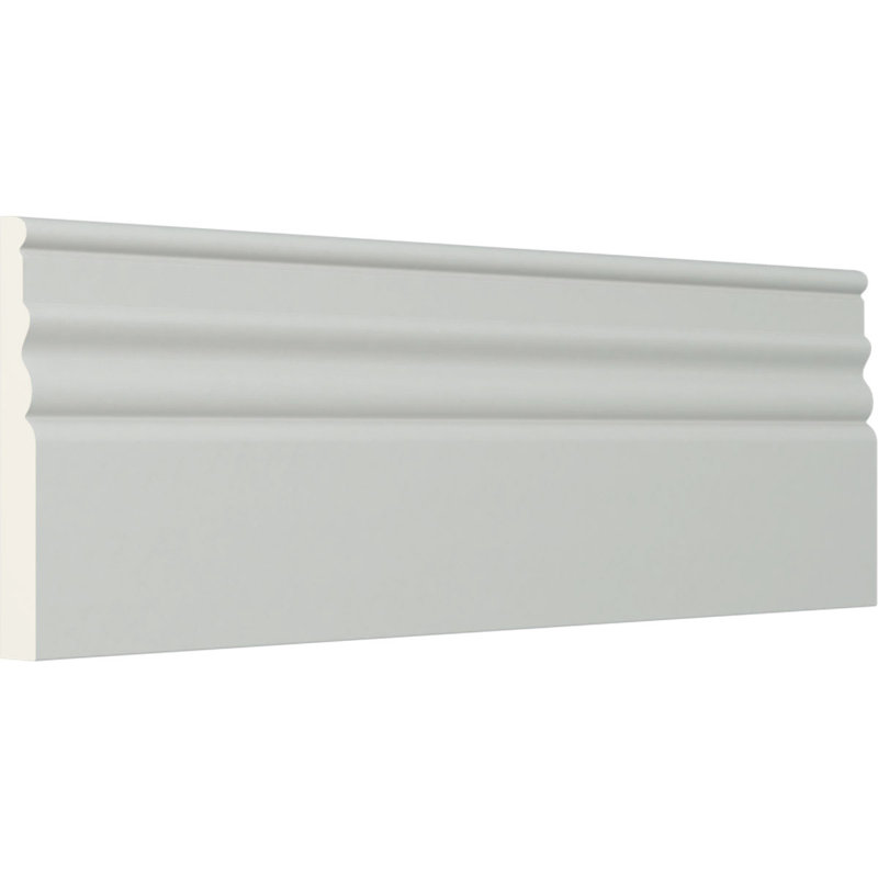 Moulure de plinthe fédérale H 5 7/8 po x P 3/4 po x L 94 1/2 po