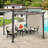 Beige Replacement Canopy for Pergola