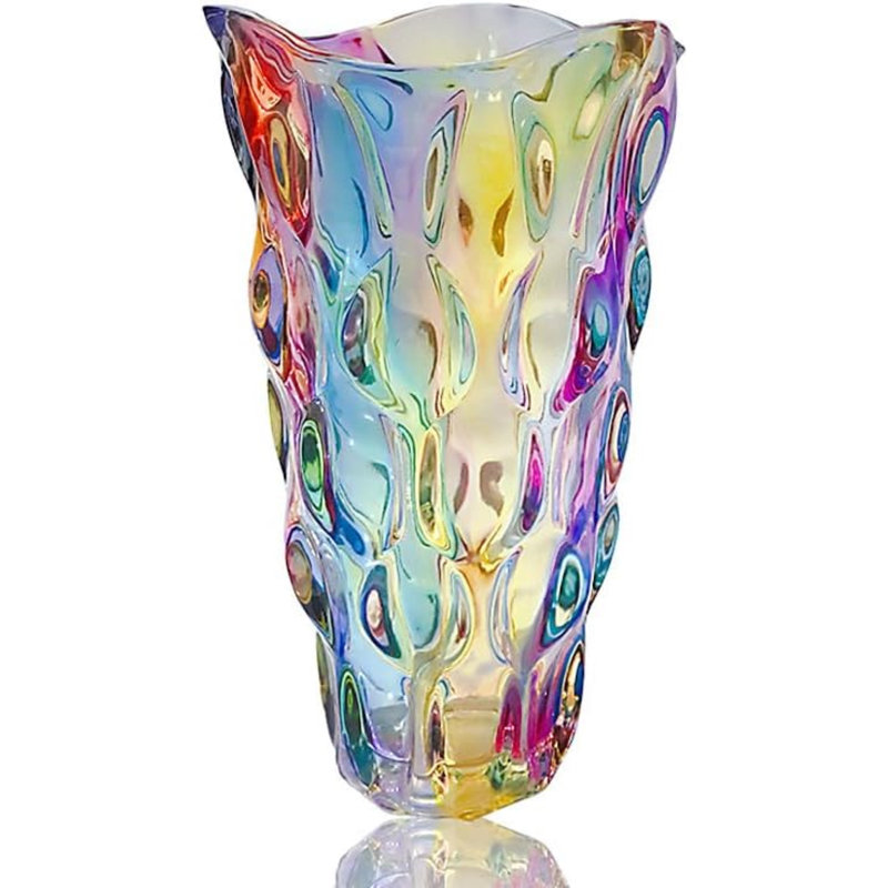 Kaitly Glass Table Vase, Sparkle Color