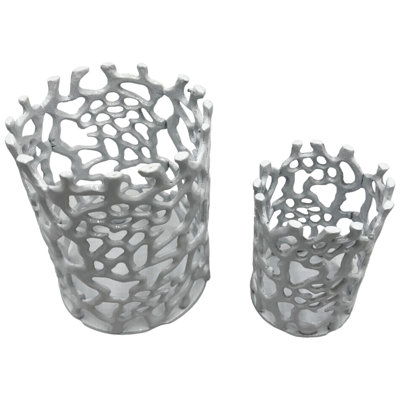 8.5'' H Aluminum Tabletop Votive Holder