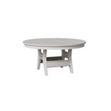 Berlin Gardens Harbor Regular Top With White Base Round Bar Table