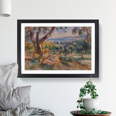 Landscape with Figures by Pierre-Auguste Renoir - Picture Frame Painting