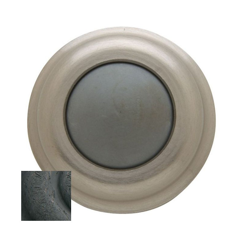 Brass Wall/Handle Bumper, Distressed Oil Rubbed Bronze