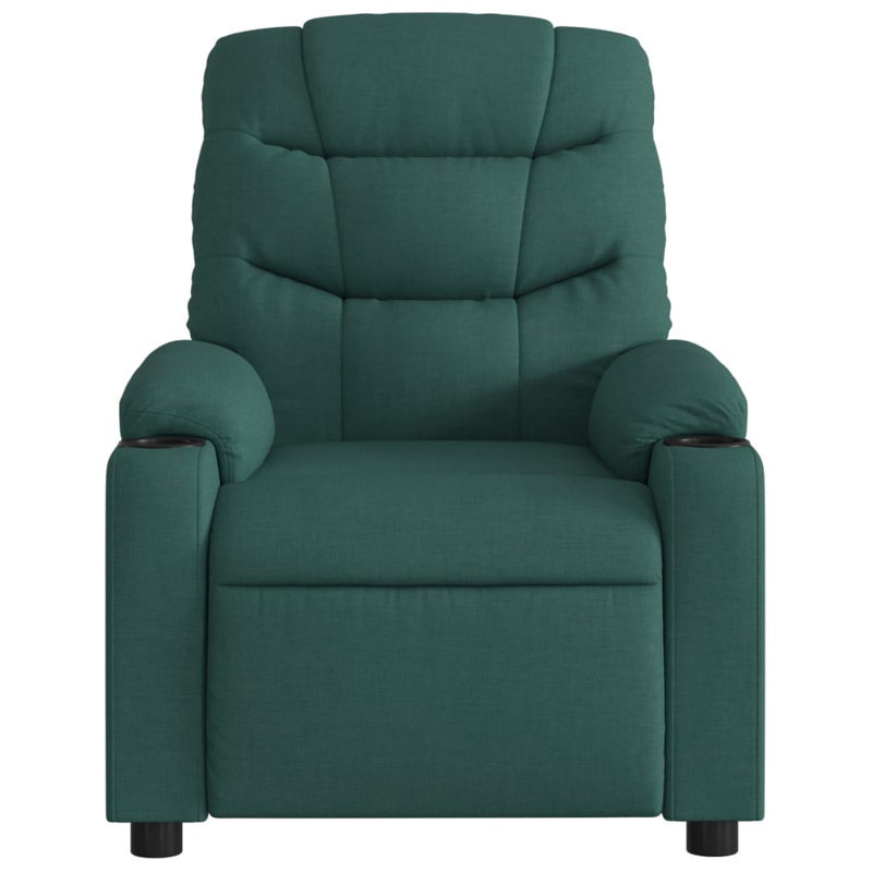Fauteuil de massage, Polyester vert foncé