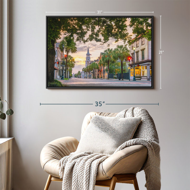 «Charleston Street», H 21 po x l 31 po