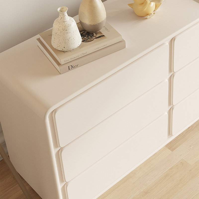 Bureau de commode extensible avec rangement et tiroirs Earnell Modern Home Office