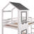 Hruni Kids Twin Over Twin Bunk Bed-1301831521