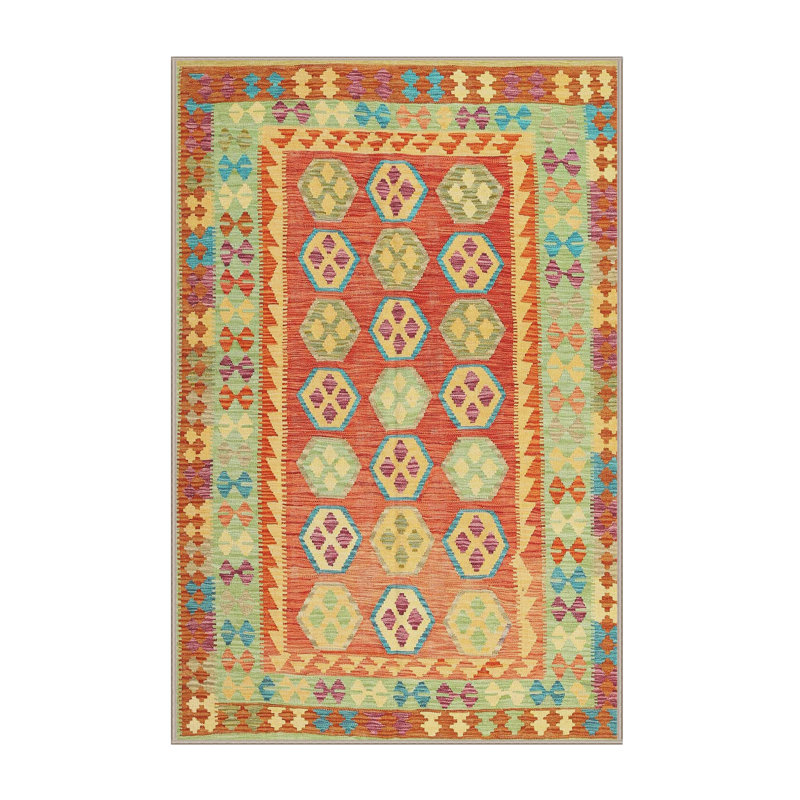 Gibsonville Oriental Indoor Rug, Rectangle 5' x 7'