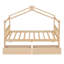 Lit simple en bois avec tiroirs (lit)-838115232