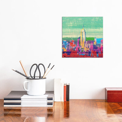 Colorful New York I by Irena Orlov - Wrapped Canvas Gallery-Wrapped Canvas Giclée
