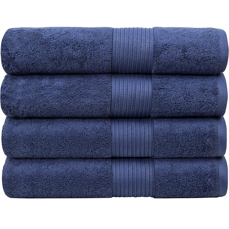 100% Cotton Bath Towel, Denim