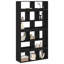 Book Cabinet Engineered Wood Bookcase Storage Freestanding Shelf Unit