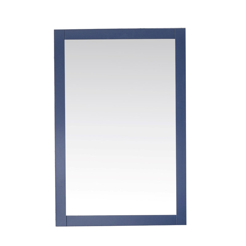 Miroir de salle de bain Malave, Vert Vogue, 36 po x 24 po