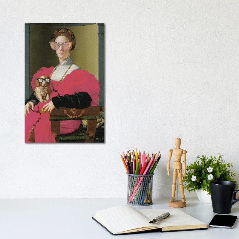 Boss Lady by Stellar Design Studio - Gallery-Wrapped Canvas Giclée on Canvas, Canvas, 20.32 cm H x 30.48 cm W