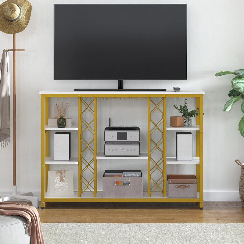 Jasielle TV Stand for TVs up to 48", White
