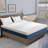 Alwyn Home 10 Inch Blue Medium Firm Gel Memory Foam Mattress With Removable Cover & Fibreglass Free For No-Noise Deeply Safe Sleep-206252962