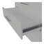 Commode, quatre tiroirs, une tablette, plateau supérieur, blanc