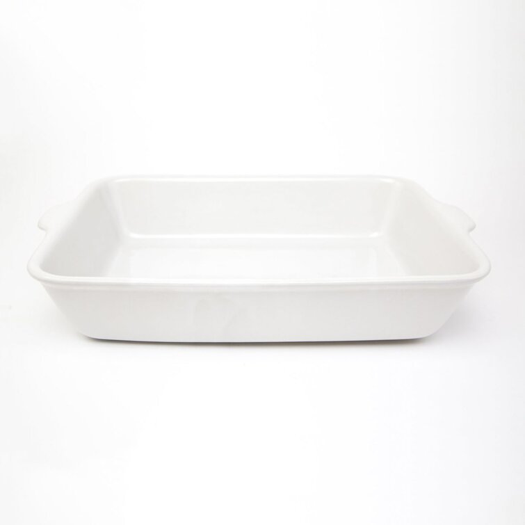 Good Cook® Stoneware Ceramic Retangle Baking Dish - White, 13 in x