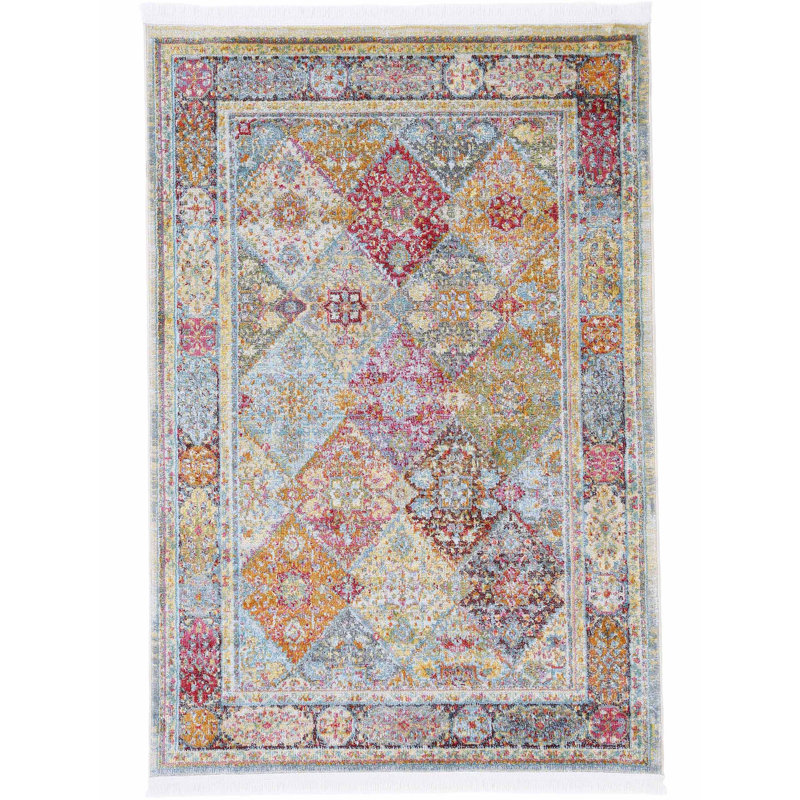 Harleen Plaid Area Rug, Rectangle 140 x 200cm