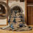 Machine Washable Transportation Brown Area Rug