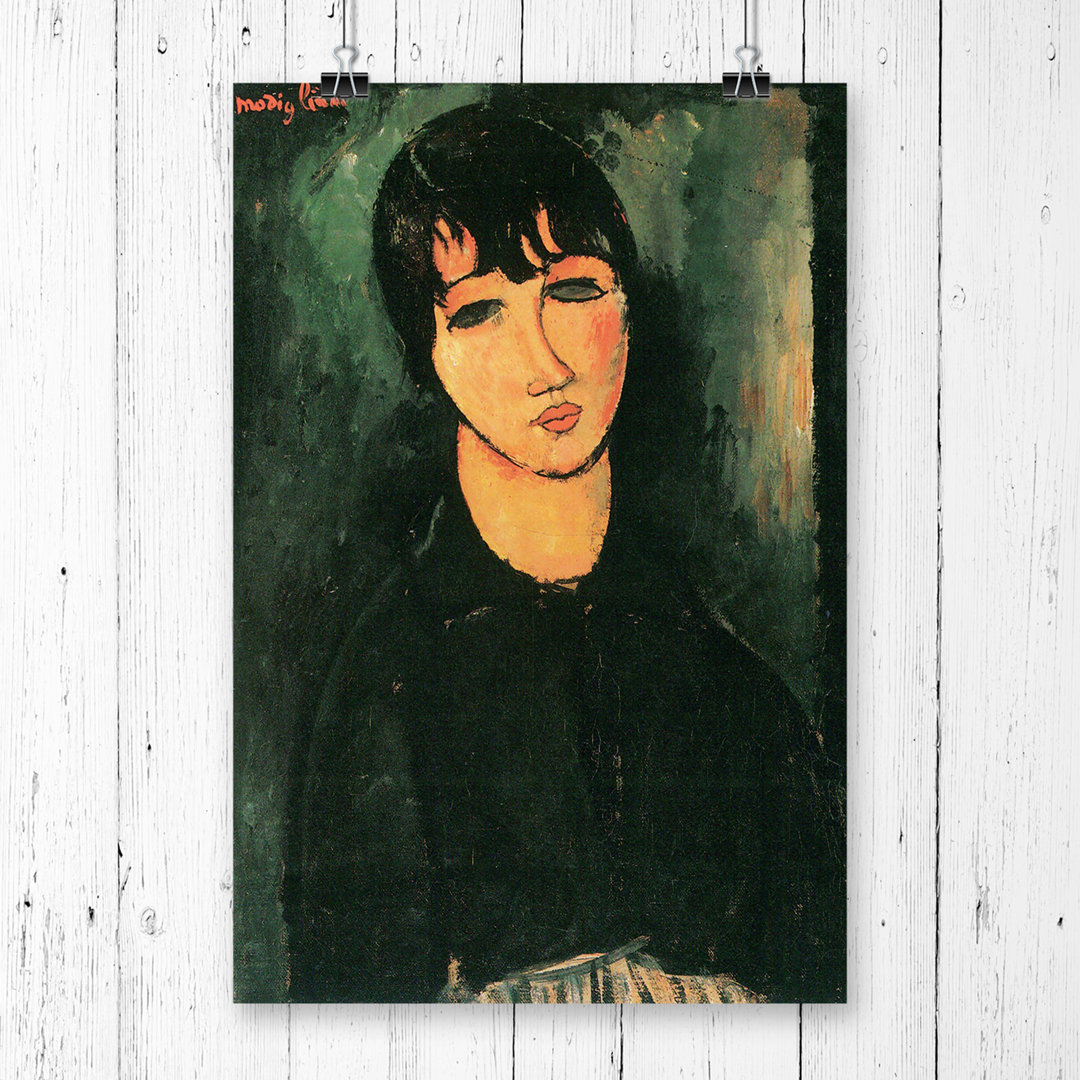 Amedeo Modigliani Portrait - Frameless Print