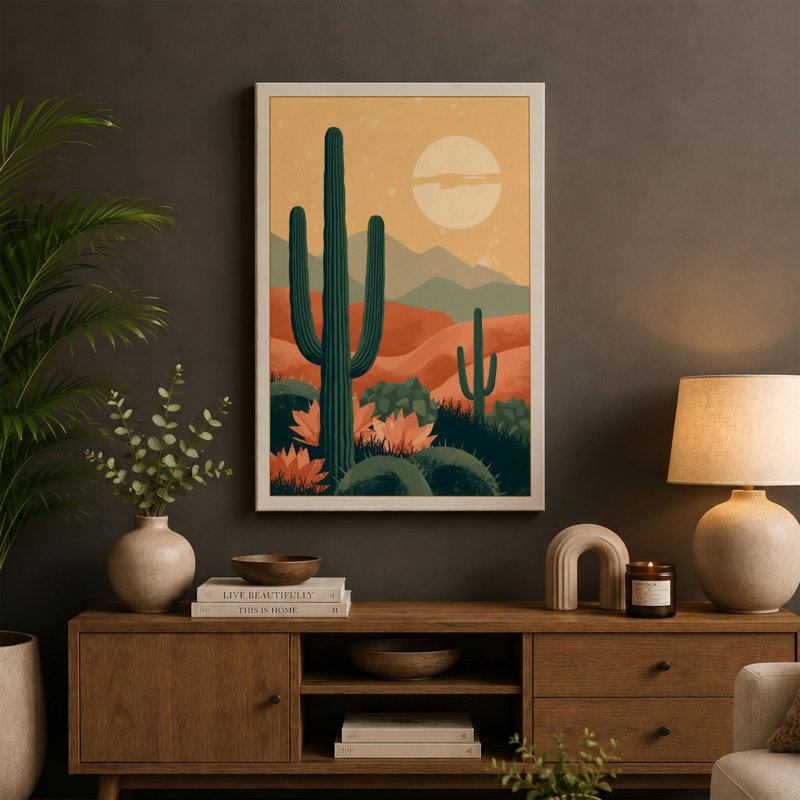 Print, 18x12 - 45.7 x 30.5 cm, Teal Border